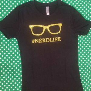 Girls Nerd Life Short Sleeve T-Shirt